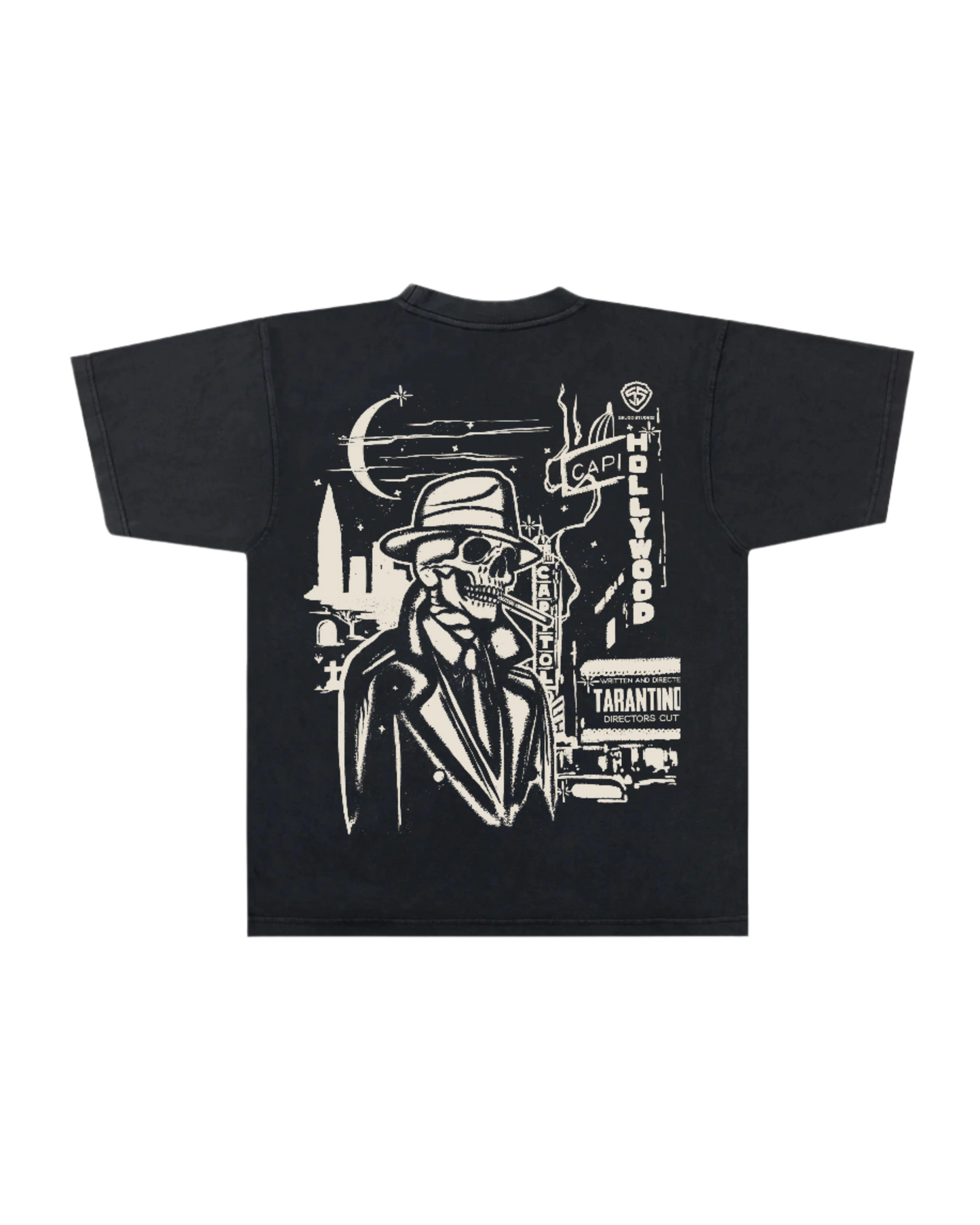 "Hollywood Isn't Dead" T Shirt - Black