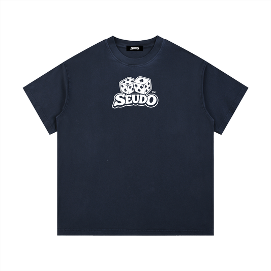"Unlucky Dice" T-Shirt - Royal Blue