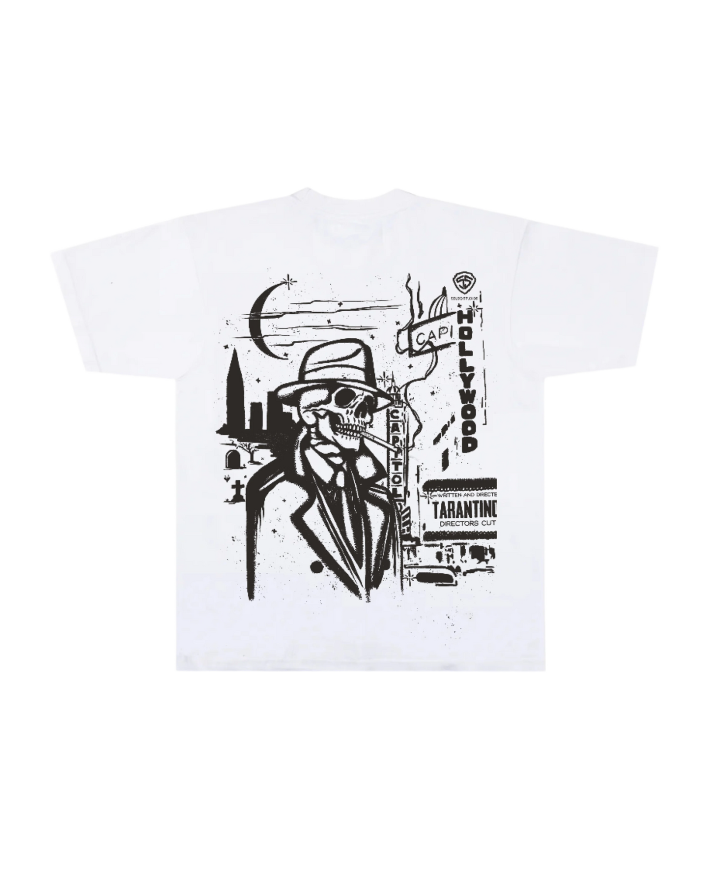 "Hollywood Isn't Dead" T Shirt - White